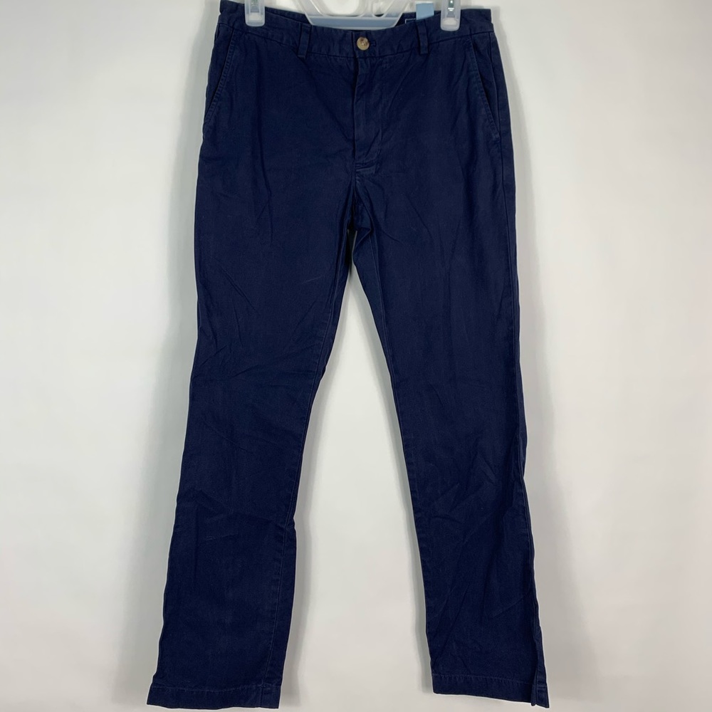 Vineyard Vine Navy Blue Mens Pants Waist 30x32